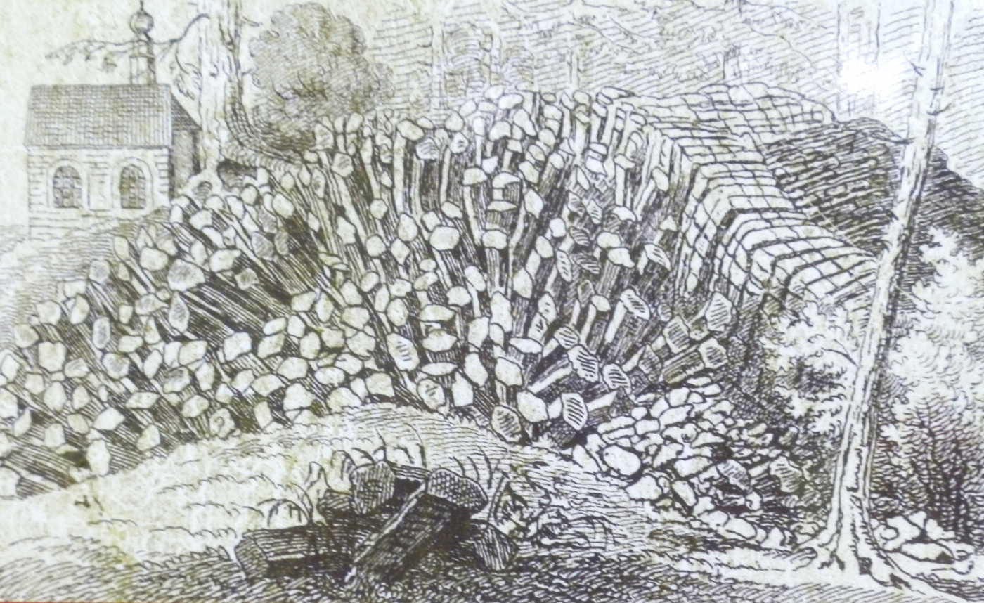 Fächerbasalt Gommelberg von Gümbel
