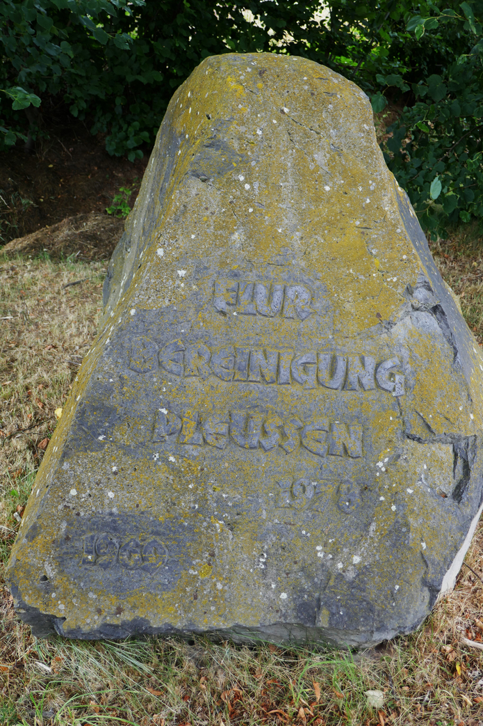 Flurbereinigung 1978 Stein Pleußen